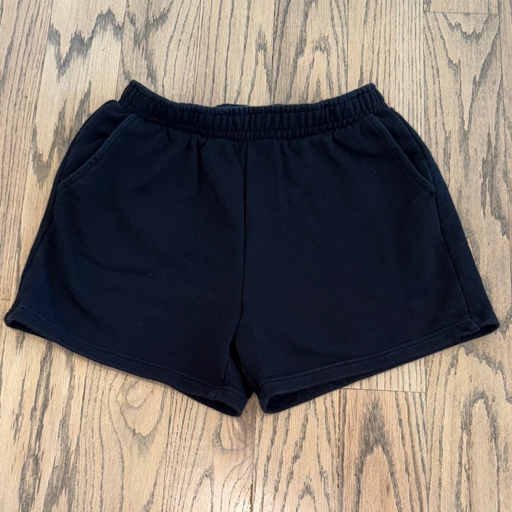 Cotton On Women's Jet Black Athletic Shorts Size Small